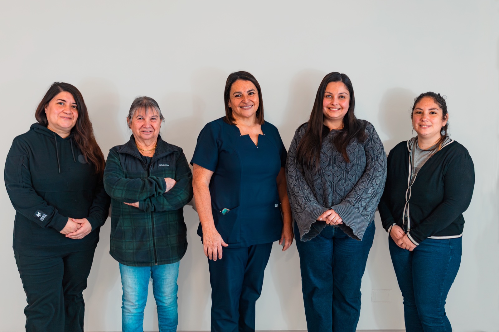 Ema Reyes junto a un grupo de participantes de Quidarte